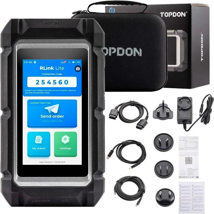 Topdon Rlink J2534 Pass Thru Interface J2534 VCI Jifeline, Auto diversen, Autogereedschap, Nieuw, Ophalen of Verzenden