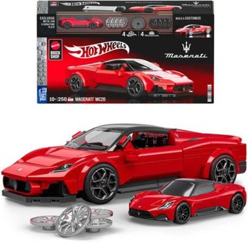 Hot Wheels Maserati MC20 Bouwset 1:32 (250 stukjes) + 1:64 beschikbaar voor biedingen