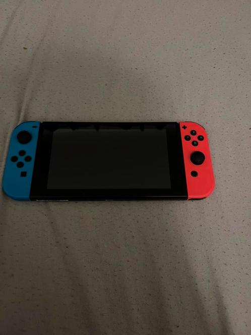 Nintendo switch, Spelcomputers en Games, Spelcomputers | Nintendo Switch, Zo goed als nieuw, Switch Original, Met 1 controller