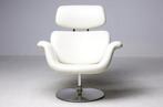 Artifort Big Tulip wit leer, Ophalen, -, -, Zo goed als nieuw