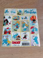 Vintage Peyo smurf 2x sticker vellen nieuw, Verzamelen, Smurfen, Nieuw, Overige typen, Overige Smurfen, Ophalen of Verzenden