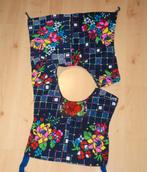 meerkleurige, gebloemde kraplap; Staphorster klederdracht, Antiek en Kunst, Antiek | Kleding en Accessoires, Ophalen of Verzenden