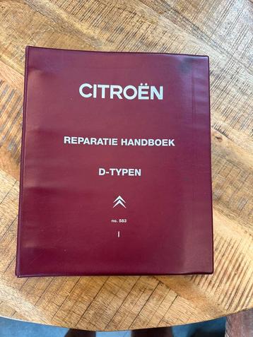 Reparatie handboek citroen D-Typen no 583 beschikbaar voor biedingen