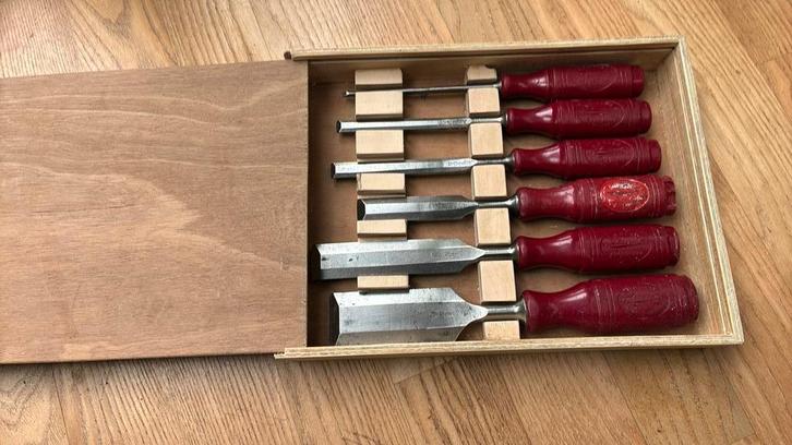 Beitels E.A.Berg / Bahco, Doe-het-zelf en Verbouw, Gereedschap | Handgereedschap, Gebruikt, Ophalen of Verzenden