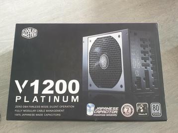 Cooler master V1200 Platinum compleet beschikbaar voor biedingen