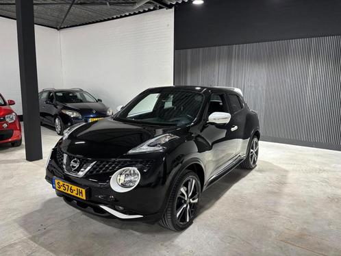 Nissan Juke 1.2 DIG-T S/S Connect Edition nette staat pano, Auto's, Nissan, Bedrijf, Te koop, Juke, 360° camera, ABS, Airbags