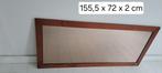 stevige spiegel met 'warme tint glas' 155,5 x 72 x 2 cm, Ophalen, 125 cm of meer, Zo goed als nieuw, Minder dan 100 cm