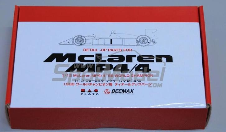 Beemax 12002 McLaren MP4/4, 1/12,  +detail-set  +paint set, Hobby en Vrije tijd, Modelbouw | Auto's en Voertuigen, Nieuw, Auto