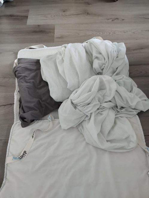 Aerosleep beddengoed, Kinderen en Baby's, Kinderkamer | Beddengoed, Zo goed als nieuw, Wit, Jongetje of Meisje, Ophalen