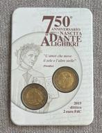 Italië 2015 | 2 Euro | 750e Geboortedag Dante Alighieri, Ophalen of Verzenden, Italië, 2 euro, Losse munt