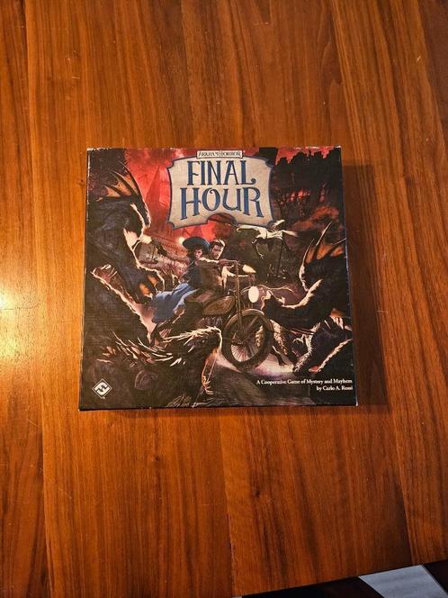 Arkham Horror: Final Hour. Coöperatief bordsel, Hobby en Vrije tijd, Gezelschapsspellen | Bordspellen, Zo goed als nieuw, Een of twee spelers