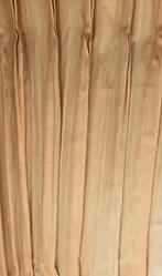 Gordijnen met haken 431 cm br x 115 tot 216 cm hg Pastelgeel, Huis en Inrichting, Overige kleuren, 200 cm of meer, Ophalen of Verzenden