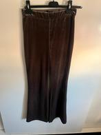 Zara velvet flared broek - bruin - maat S, Bruin, Zara, Ophalen of Verzenden, Maat 36 (S)