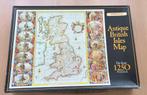 puzzel Antique British isles map 1250 stukjes, Ophalen of Verzenden, 500 t/m 1500 stukjes, Gebruikt, Legpuzzel