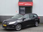 Ford Focus Wagon 1.0 EcoBoost Edition navi LM airco, Euro 5, 101 pk, Gebruikt, Zwart