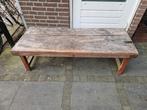 indiasche markttafel salontafel, Ophalen, Gebruikt, 100 tot 150 cm, 50 tot 100 cm