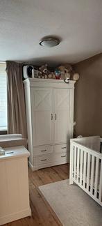 Kidsmill Savigno Kledingkast 2-Deurs Met Kruis Wit, Ophalen, Gebruikt, Kast, 70 cm of meer