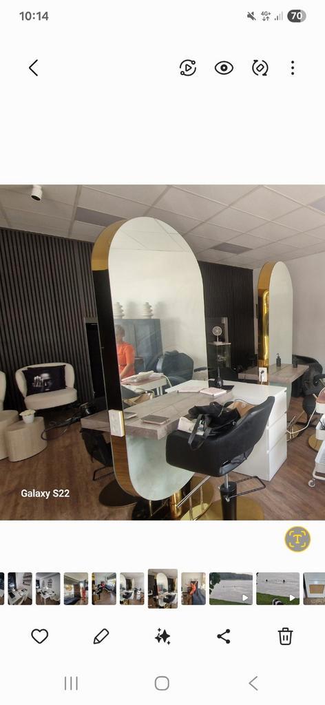 KAPPERSSTOEL TE HUUR – UTRECHT, Huis en Inrichting, Tafels | Salontafels, Gebruikt, 75 cm of meer, 100 tot 150 cm, 50 tot 100 cm