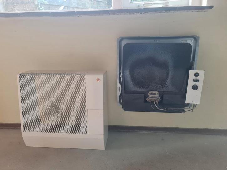 DRU Gevelkachel Art 3, Doe-het-zelf en Verbouw, Verwarming en Radiatoren, Kachel, 30 tot 80 cm, Minder dan 60 cm, Ophalen