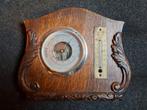 Antieke Barometer met Thermometer, Ophalen of Verzenden