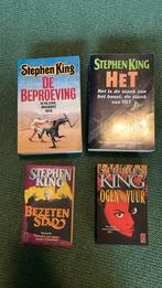 Stephen King boeken Het, De beproeving, Ogen van Vuur, Boeken, Thrillers, Verzenden, Gelezen, Nederland