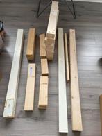 stukken hout van verschillende afmetingen, Doe-het-zelf en Verbouw, Hout en Planken, Ophalen, Minder dan 25 mm, Zo goed als nieuw
