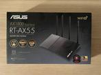 Asus RT-AX55 WiFi 6 Dual Band Router, Computers en Software, Routers en Modems, Ophalen of Verzenden, Zo goed als nieuw, Router