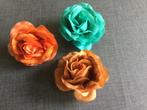 Drie bloemen, Sieraden, Tassen en Uiterlijk, Haarspeld, Ophalen of Verzenden, Zo goed als nieuw