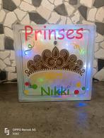 Carnavals glasblokken carnaval prins prinses Adjudant, Ophalen of Verzenden