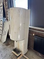 Oliebar Wit 200L H164cm vintage retro metaal, Ophalen, Gebruikt, Merkloos, Nvt