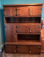 Grote vintage kast met veel ruimte, Ophalen, 100 tot 150 cm, 200 cm of meer, 75 cm of meer