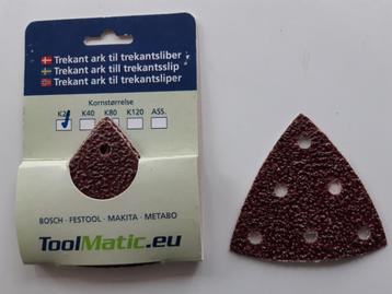 driehoekschuurpapier Toolmatic beschikbaar voor biedingen