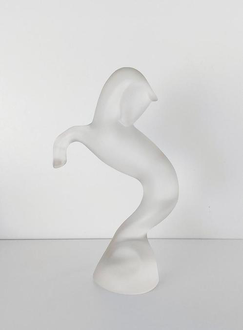 Art Deco glazen paardje, Antiek en Kunst, Antiek | Glas en Kristal, Ophalen of Verzenden