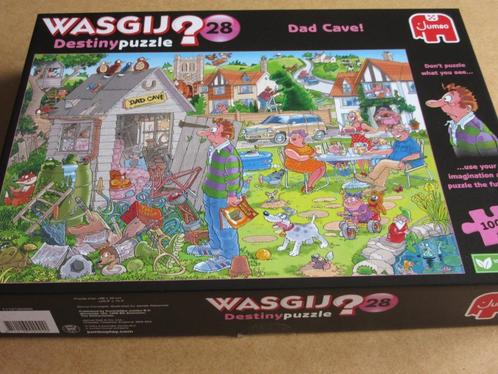 legpuzzel Wasgij Destiny 28. Dad Cave, Hobby en Vrije tijd, Denksport en Puzzels, Zo goed als nieuw, Legpuzzel, 500 t/m 1500 stukjes