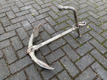 Oud anker stokanker uit platbodem lemsteraak beschikbaar voor biedingen