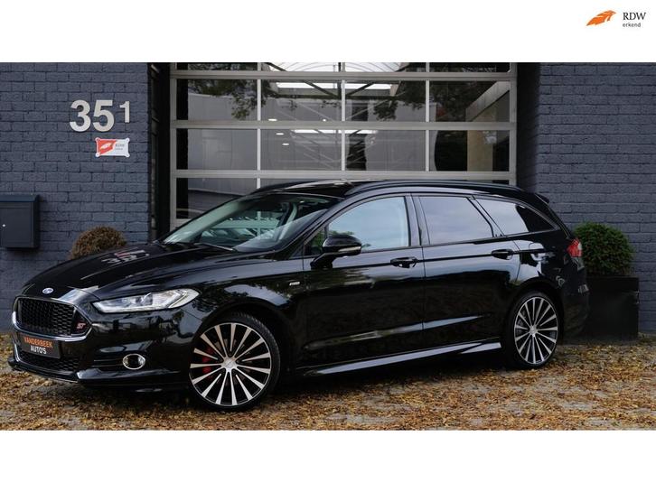 Ford Mondeo Wagon 2.0 ST Line 241PK Automaat | Pano | Vol!, Auto's, Ford, Bedrijf, Te koop, Mondeo, ABS, Achteruitrijcamera, Airbags
