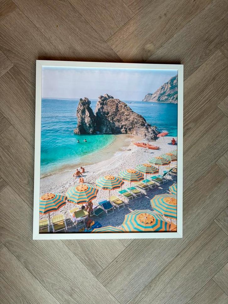 Rivera Maison - Zee en Strand - Schilderij, Antiek en Kunst, Kunst | Schilderijen | Abstract, Ophalen of Verzenden