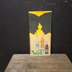 Val limonade reclamebord blik '68, Ophalen of Verzenden, Gebruikt, Reclamebord