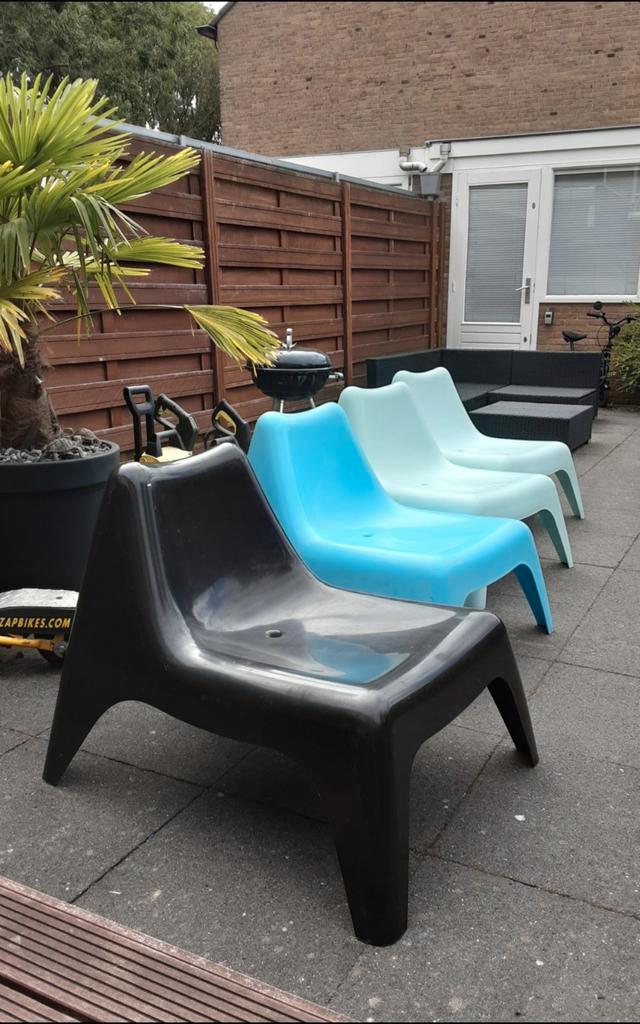 Ikea vago thomas sandell stoelen tuinstoelen 4 stuks, Tuin en Terras, Tuinstoelen, Ophalen