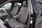 Audi A3 Sportback 35 TFSI S-Tronic S-Line facelift/ Panodak/, Auto's, Audi, Automaat, Huisgarantie, Zwart, Bedrijf