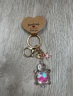Sleutelhanger Schildpad met Glitter, Overige kleuren, Kunststof of Plastic, Nieuw, Ophalen of Verzenden