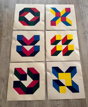 Jeanne & Robert Schaap ‘74 6x zeefdruk gesigneerd & 33/40 beschikbaar voor biedingen