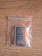 100g Zilverbaar Argor-Heraeus, Ophalen of Verzenden, Zilver