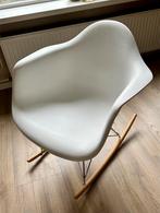 Witte Kuip Schommelstoel, Ophalen, Kunststof, Wit, Scandinavisch