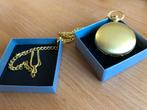 Te koop mooi hang horloge.(nieuw)., Ophalen of Verzenden, Nieuw, Goud