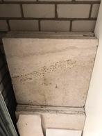 Partij 21stuks natuursteen vloertegels, Ophalen, Gebruikt, 40 tot 60 cm, 5 tot 10 m²