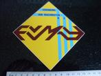 sticker vereniging van machinisten logo fvm ns, Verzamelen, Verzenden, Zo goed als nieuw, Bedrijf of Vereniging
