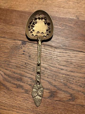 Antieke Messing Lepel - Sierlepel beschikbaar voor biedingen