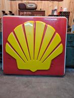 Groot Shell reclamebord lichtbak, Verzamelen, Merken en Reclamevoorwerpen, Ophalen, Gebruikt, Lichtbak of (neon) lamp