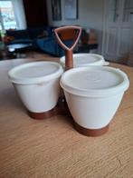 Vintage Tupperware Trio serveer-/aperitiefset; Gourmettrio, Ophalen of Verzenden, Overige typen